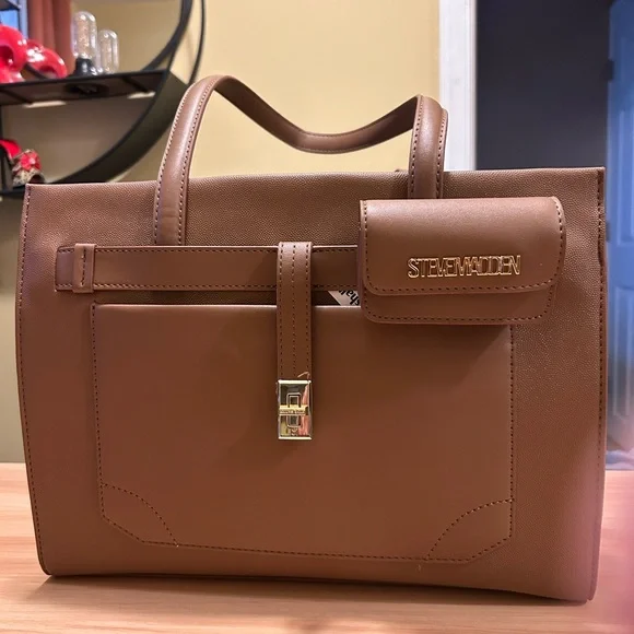 Steve Madden Brown Tote Bag - Picture 6 of 11